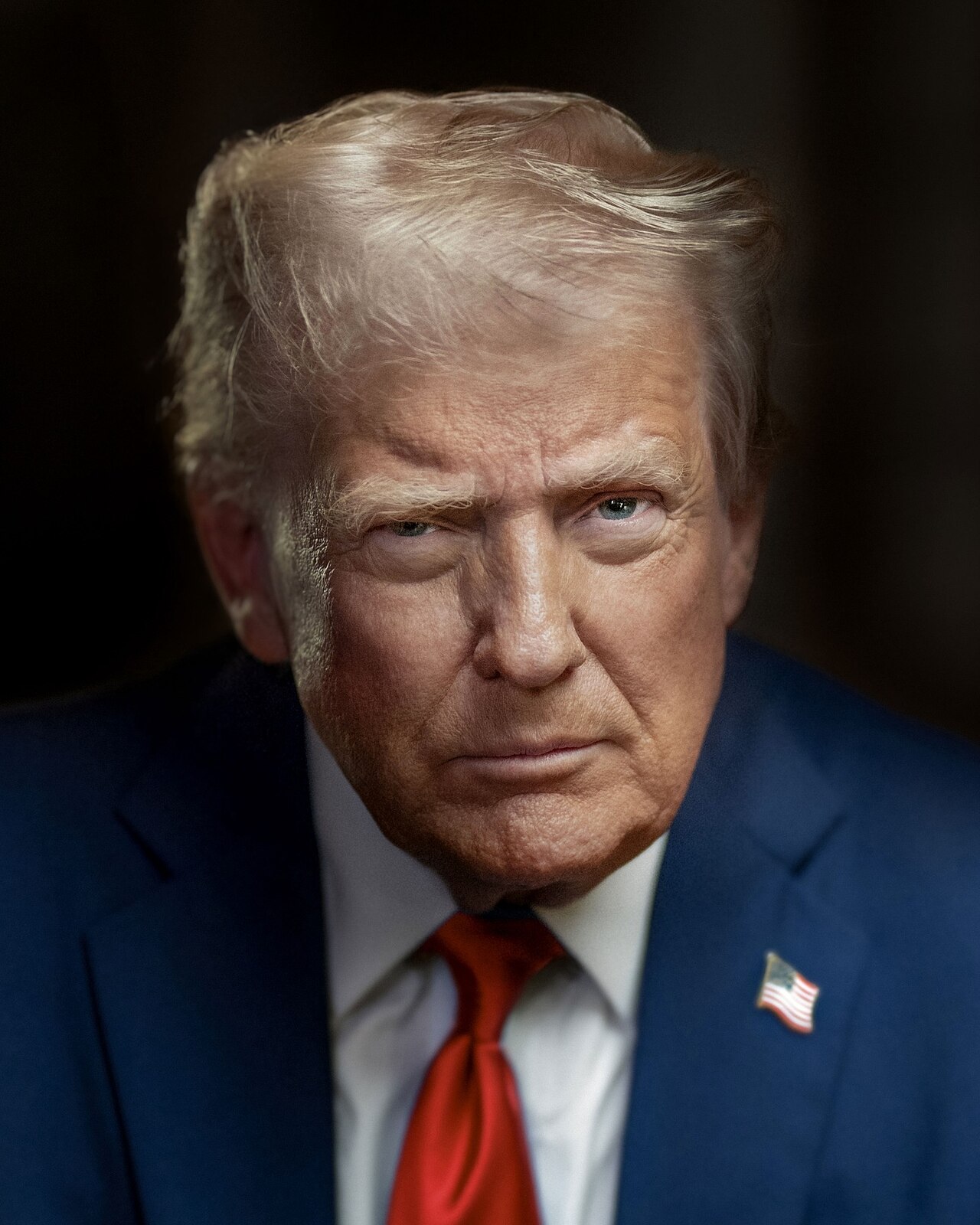 ABD Başkanı Donald Trump'ın resmi portresi