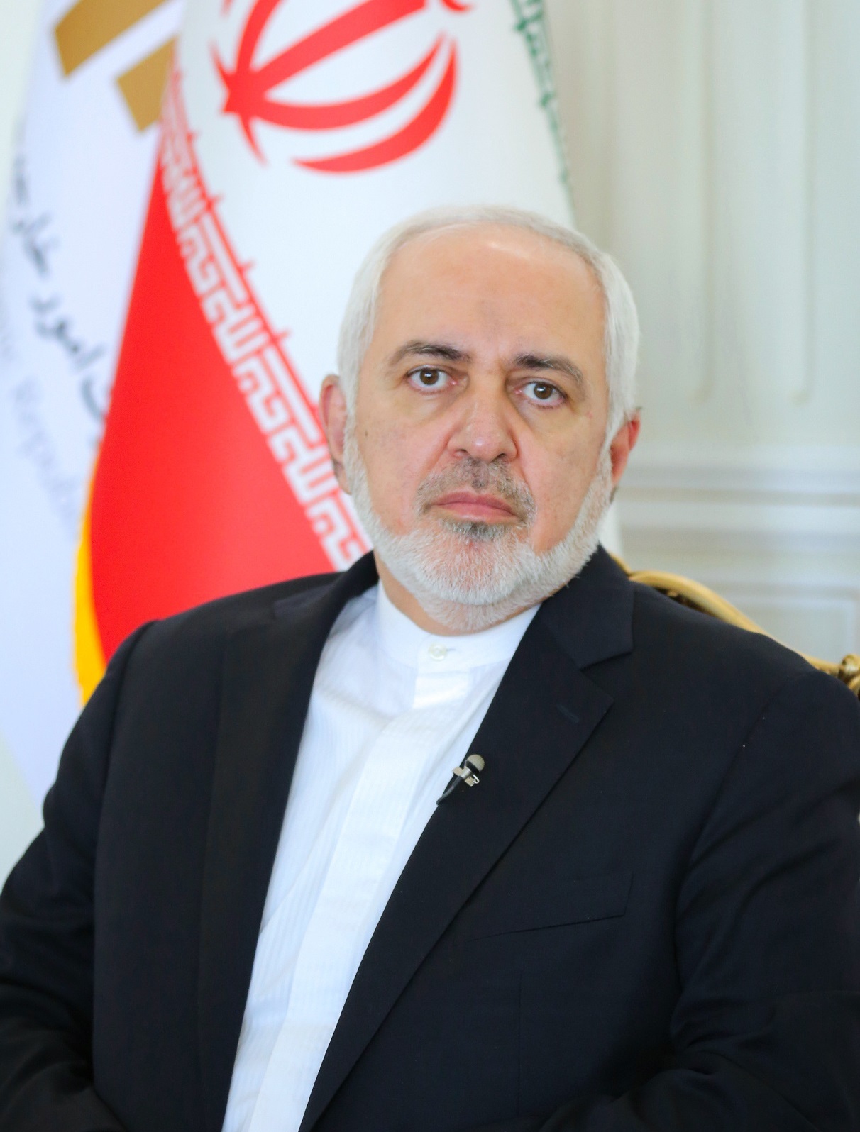 Portrait of Mohammad Javad Zarif